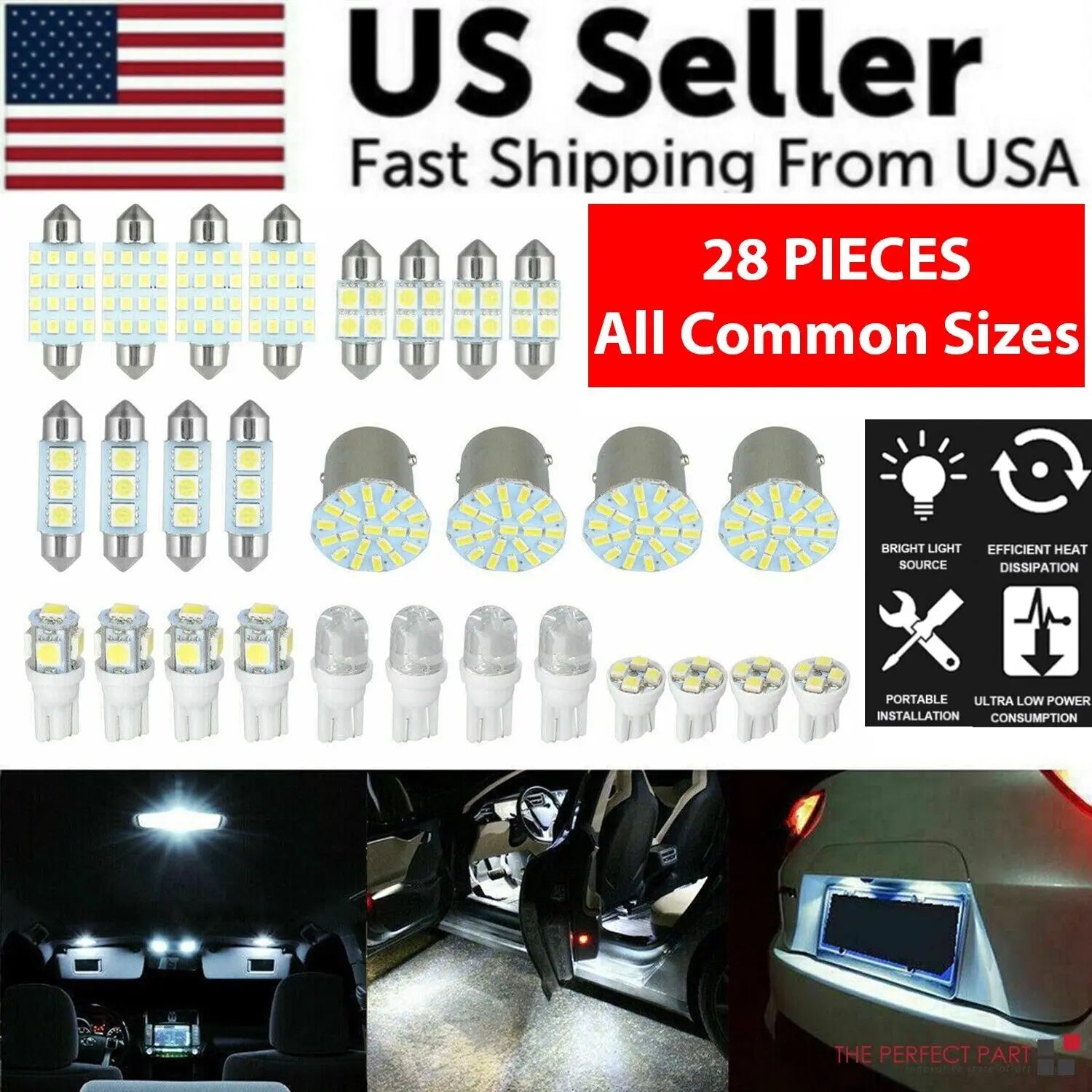 Zyvenox Nightshift LED Interior Lights 28pcs Zyvenox NightShift
