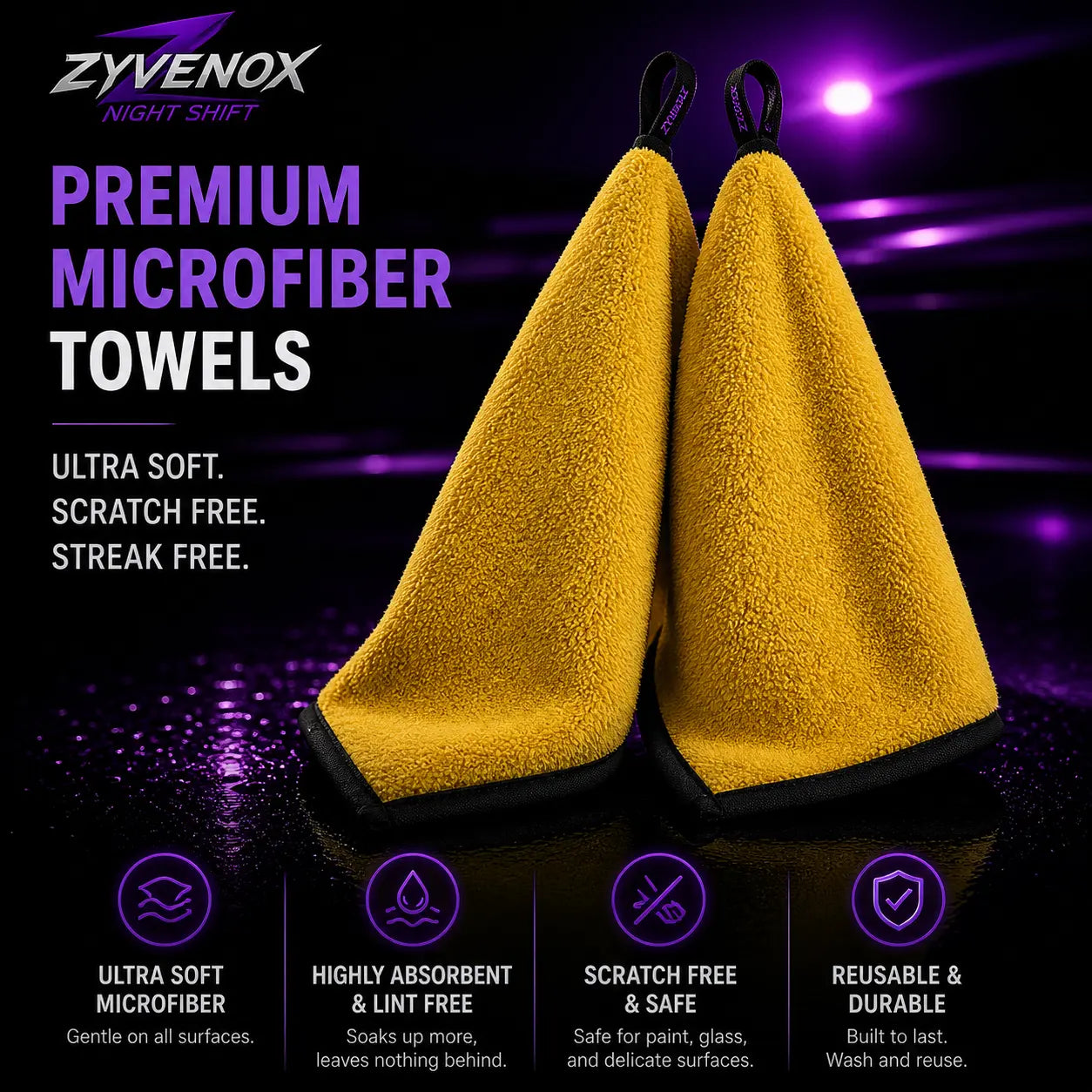 Zyvenox Nightshift Microfiber Zyvenox NightShift