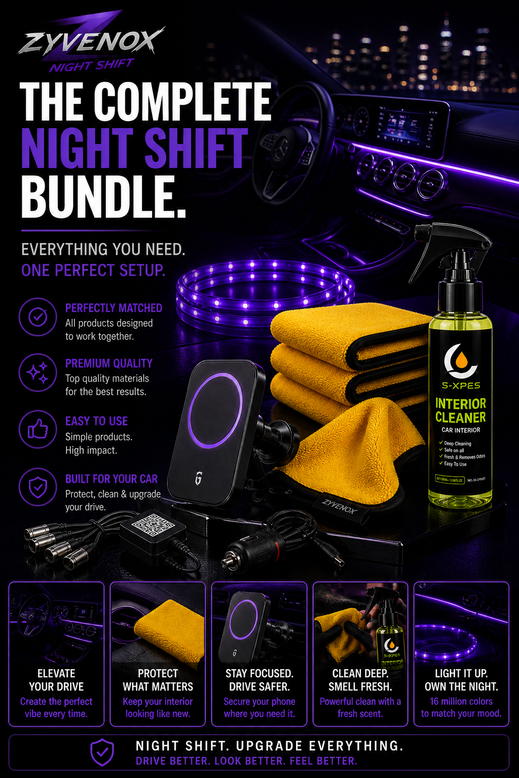 Zyvenox NightShift Ultimate Setup Zyvenox NightShift