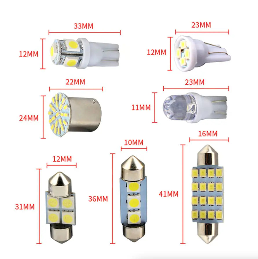 Zyvenox Nightshift LED Interior Lights 28pcs Zyvenox NightShift